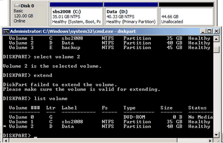 zip command line windows server 2008